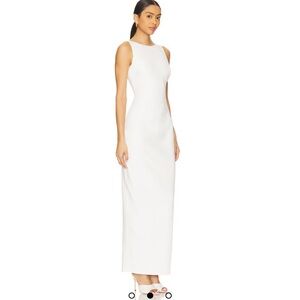 Amanda Uprichard White Maxi Dress